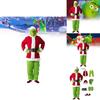 The Grinch Christmas Costume Cosplay Outfit For Adults Holiday Party