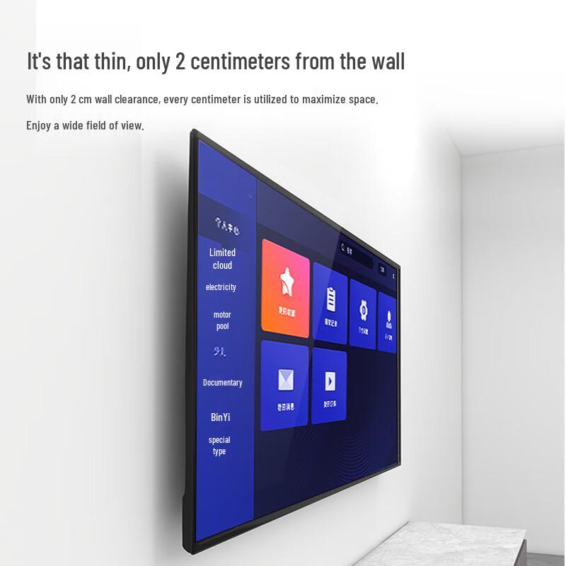 PROPRE Universelle feste TV-Wandhalterung