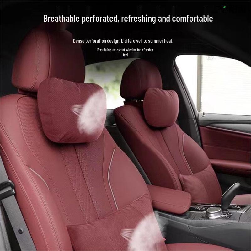 Mercedes-Benz S-Class Maybach Headrest & BMW Seat Neck and Lumbar Support Pillow