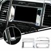 4X Central Control Switch Panel Trim Decor Cover For Ford F-150 2015- Chrome