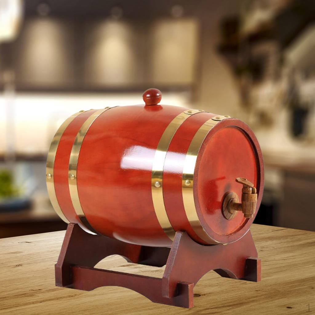 

Port Keg with Base for Restaurant Decor