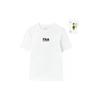 T Shirts Men's White Crew Neck Moderate F11M318107F-WT