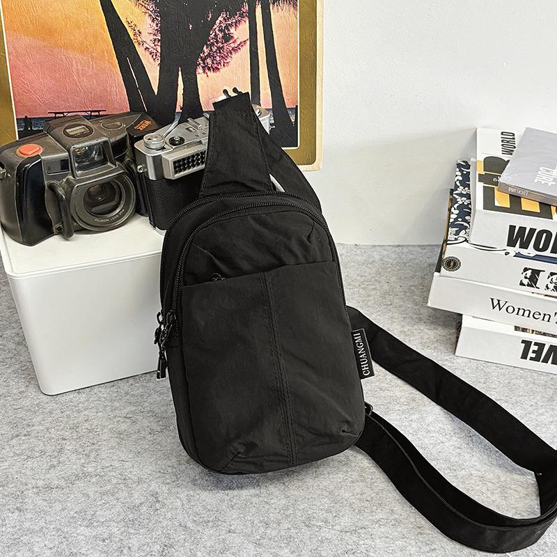 Brusttasche Damen kleine Umhängetasche Herren Rucksack Crossbody-Tasche Sport trendige Marke Wandern Radfahren Bauchtasche