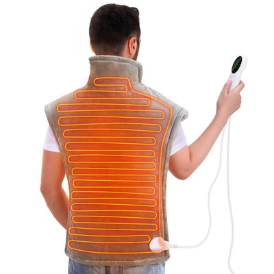 Electric Heated Shawl 60*90cm 3 Level Hot Compress Constant Temperature Winter Neck Back Abdomen Leg Waist Keep Warm Home Office