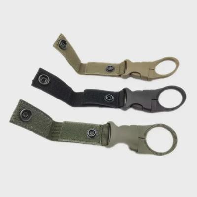 Portable Tactical Nylon Water Bottle Clip with Multifunctional Buckle for Outdoors
