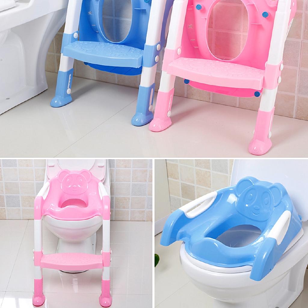 Portable Folding Baby Potty Infant Kids Child Toilet Training Seat Adjustable Ladder Urinal Potty Training Seats for Children