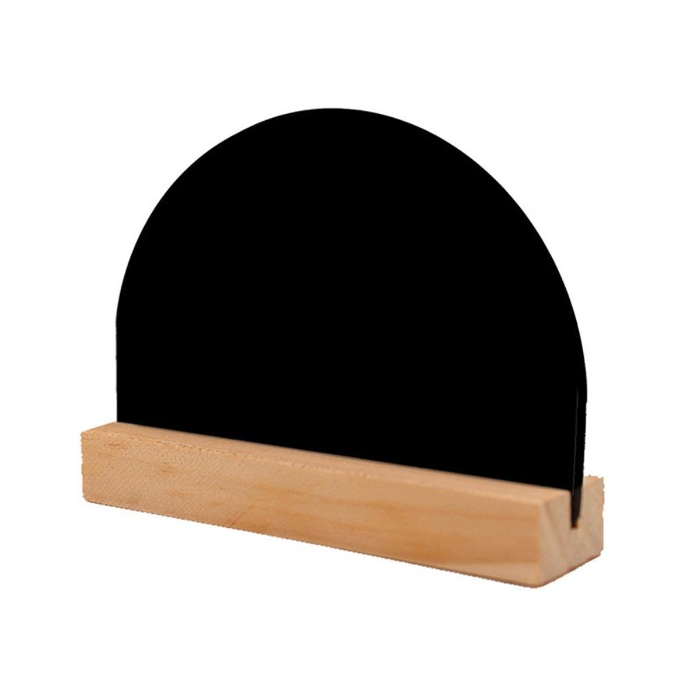 10Pcs/Set DIY Mini Double-Sided Blackboards Reusable Erasable Writing Plate  Coffee House