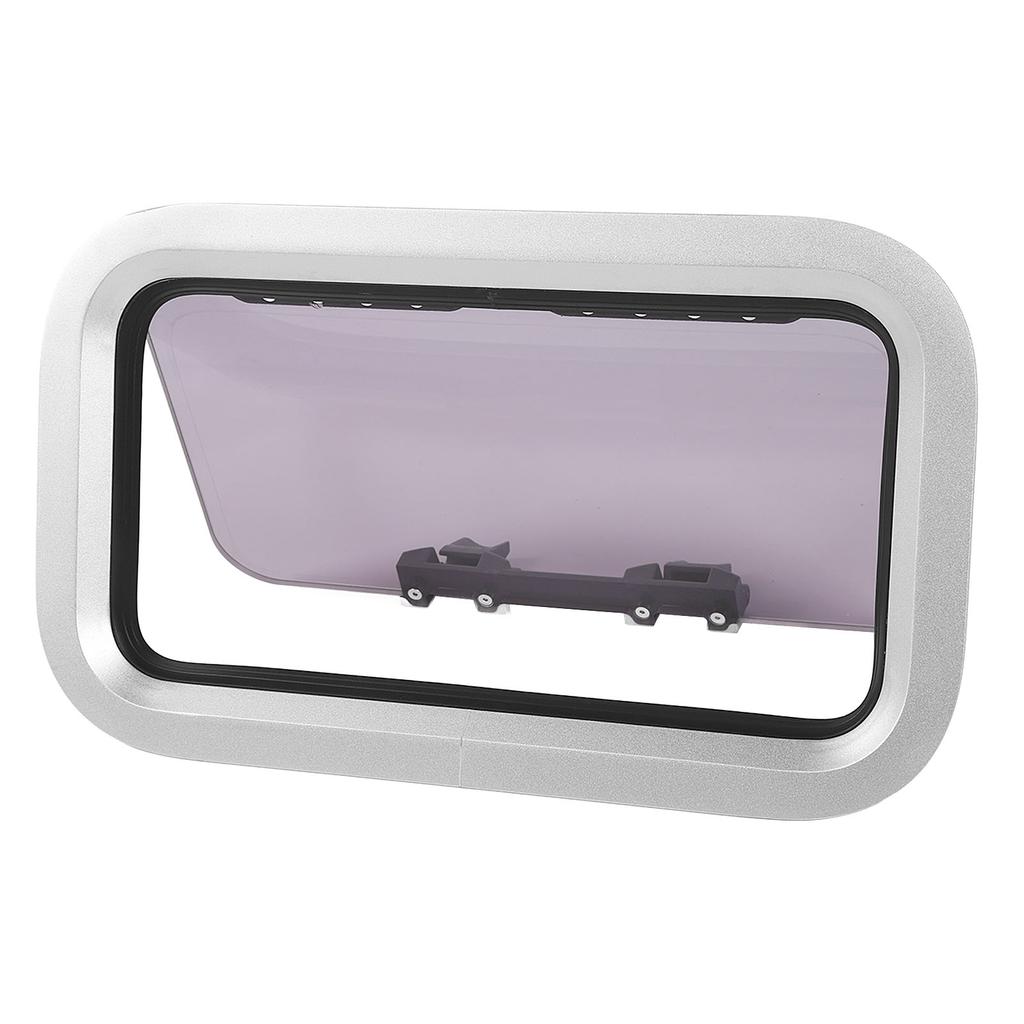347x251mm Marine Portlight Window Rectangle Internal Opening Skylight Ventilation Hatch Window for Yacht Ship RV