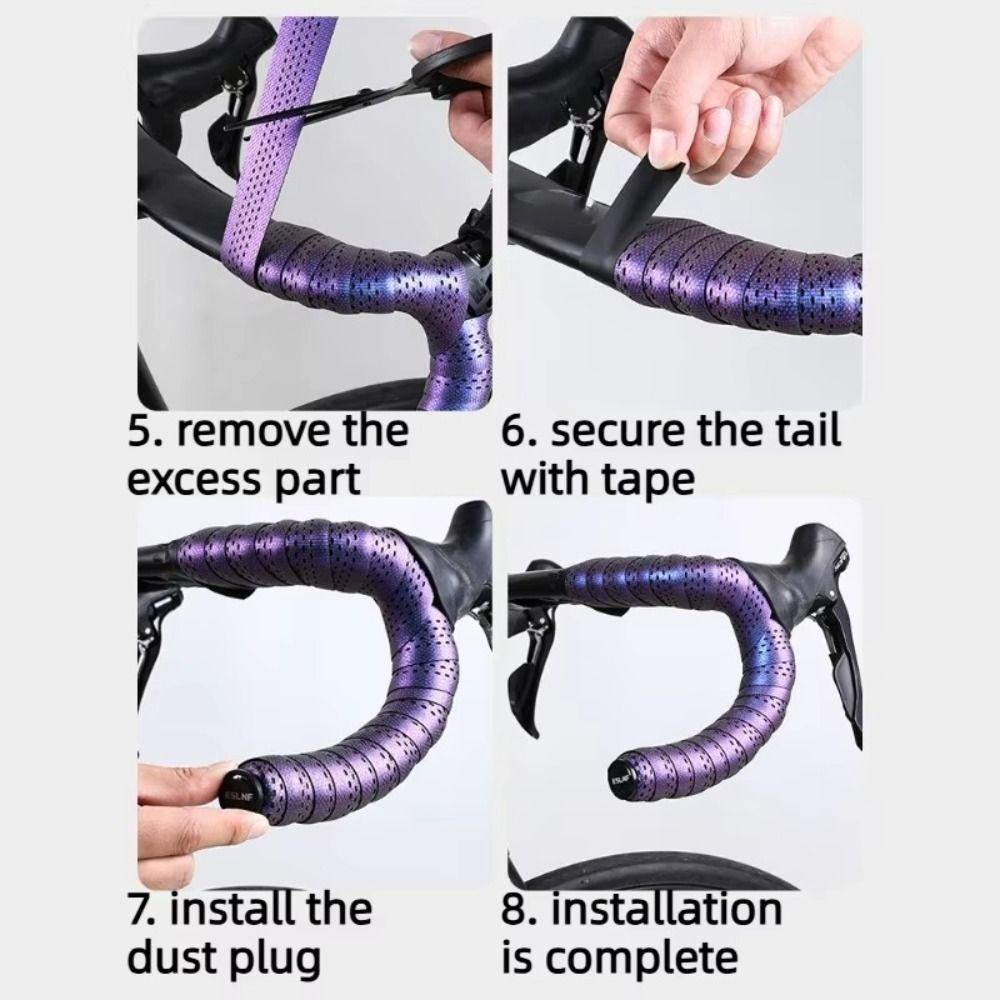 Anti-Vibrations Fahrrad Lenkerband Verdicktes Fahrradlenkerband Fahrradlenkerband Fahrzubehör