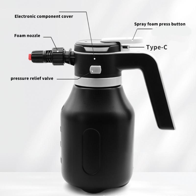 High Pressure Ergonomic 2L Foam Sprayed Guns Applicator For Efficient Car Wash And Multiple Surfaces Cleaning Easy To Use