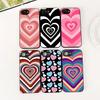 Star Dark Red Heart Love Blue Silicone Cover for Apple iPhone 17 12 13 Pro Max Mini ProMax 7 + 8 Plus Air 8+ Coque Phone Case