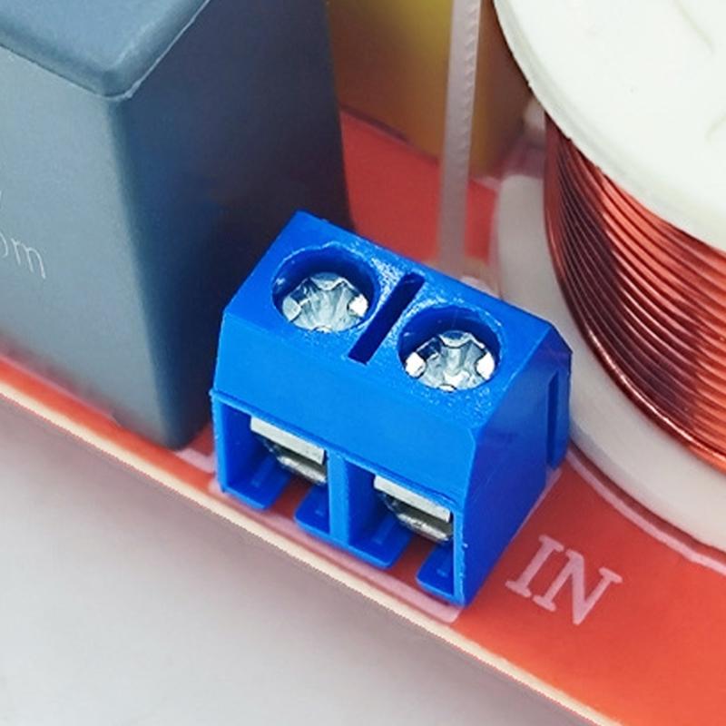 100W Tweeter Bass 2 Way Crossover Board Frequency Divider Speaker Filter Replace for KTV Stage Speaker Accessories