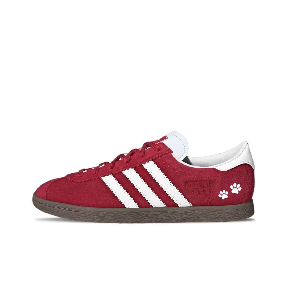 

Adidas Originals Stadt Maple Sugar White Claw Leather, Suede Comfortable Abrasion Resistant Low top Skateboard Shoes JR6342(Team407-) 35⅔
