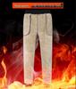 Men's Fleece-Lined Lambswool Winter Pants, Elastic Waist, Plus Size, Warm & Thickened, Casual Sport Style.
