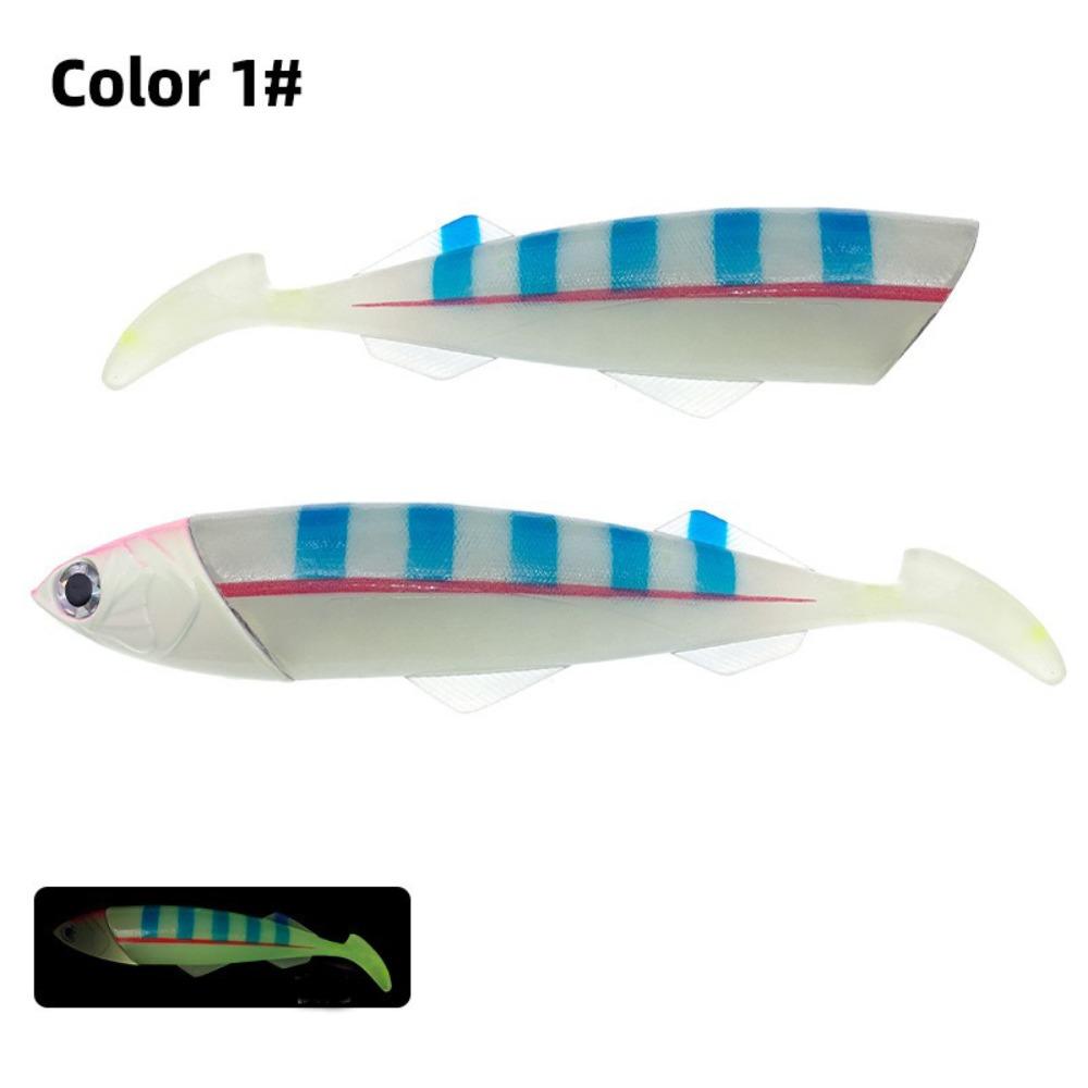 

26cm Length Super Large Soft Bait Luminous Material Luminous Soft Bait Spanish Mackerel Fishing 1#-26cm/415g