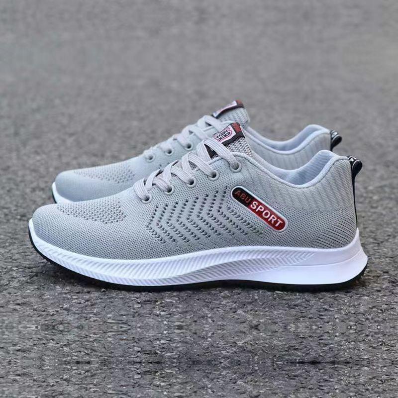 Breathable casual sports shoes for men, fly woven mesh shoes, fashionable and trendy shoes, lightweight and comfortable