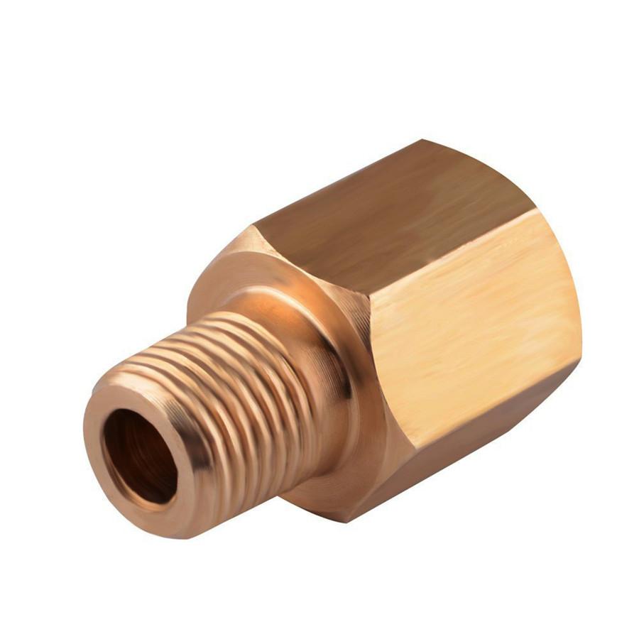 New 1/8 NPT Female To 1/8 BSPT Male Adapter Gauge Sensor Thread Adapter Reducer Oil Pressure Gauges Adapter