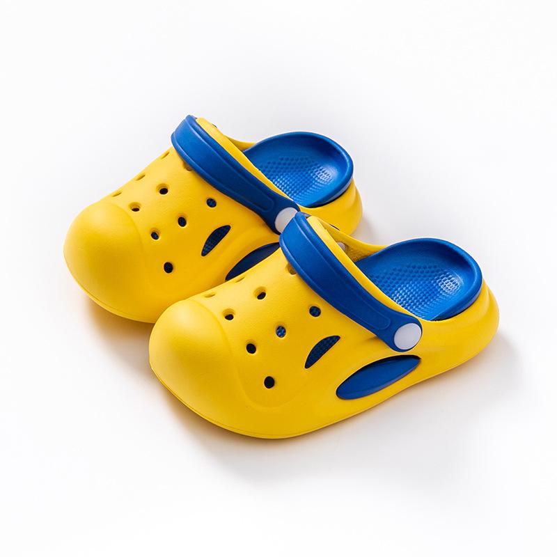 Sandwich Children's Shoes with Anti-slip and Anti-odor Feature, Suitable for Boys and Girls' Flip-flops