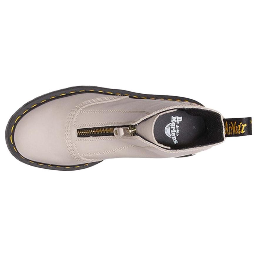 Dr. Martens Leather Comfortable Casual Ankle Boots Women ankle boots White 27656348