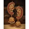Latest Stylish Fancy Traditional Peacock Jhumka Jhumki Earrings for Women and Girls