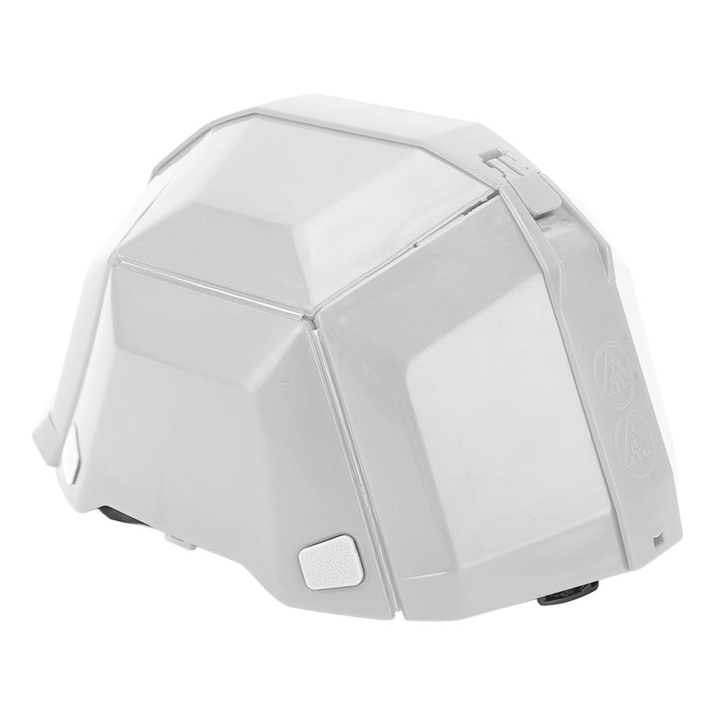 Foldable Helmet High Strength Plastic Head Protection Safety Hat for Outdoor Work Sports Travel White