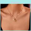 Bohemian Starfish Shell Necklace With Alloy Geometric Pendant For Summer Fashion Women