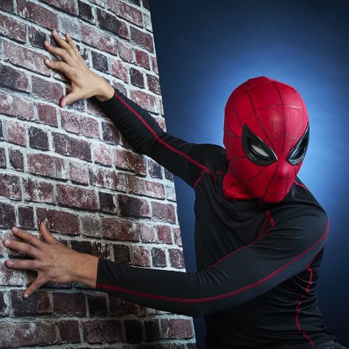 Hasbro Marvel Legends Serie „Spider-Man“: "Homecoming" Gesichtswechselnde Elektronische Maske, Premium Interaktive Rollenspielausrüstung (Erwachsene) G0633 Authentisch