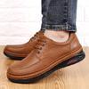 Fashion Luxury Brand Mens Casual Shoes Genuine Leather Men Business Flat Top Quality Male Oxford Shoes Handmade Breathable Walking Shoes