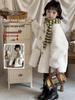 2025 Children's Faux Fur Lambswool Coat - Korean Style Thickened Loose Fit Shearling Overcoat for Girls