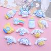 10 Pcs New Mini Kawaii Cartoon Puppy ,Cloud Series Resin Scrapbook Diy Jewelry Children Gift Hairpin Accessories A21