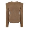 Womens/Ladies Crew Neck Regular Long-Sleeved Jumper