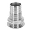 Barbed Design Thru Hull Fitting Semi Thread Hose Barb Connector Water Drain Fitting  For Yacht