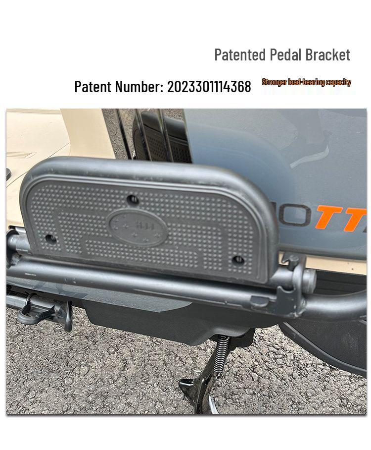 Yadea Guanneng E10-M Electric Motorcycle Bumper & Cargo Rack Guardrail