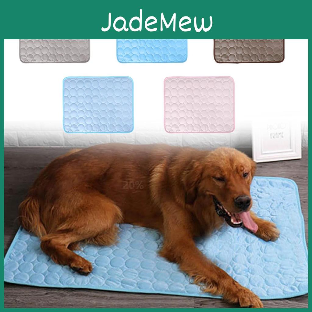 Dog Pet Cat Chilly Mat Summer Cool Bed Pad Cushion Indoor