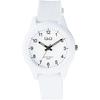 Citizen Q&Q Analog Color Watch Waterproof with Urethane Strap V01A-018VK White