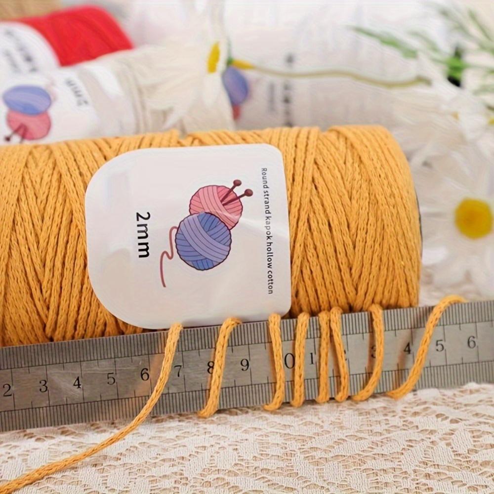 2pcs Multicolor Cotton Blend Yarn Versatile for Knitting & Crochet Variegated Ombre Marled Thick-Thin Styles Perfect for Sweaters Scarves Hats