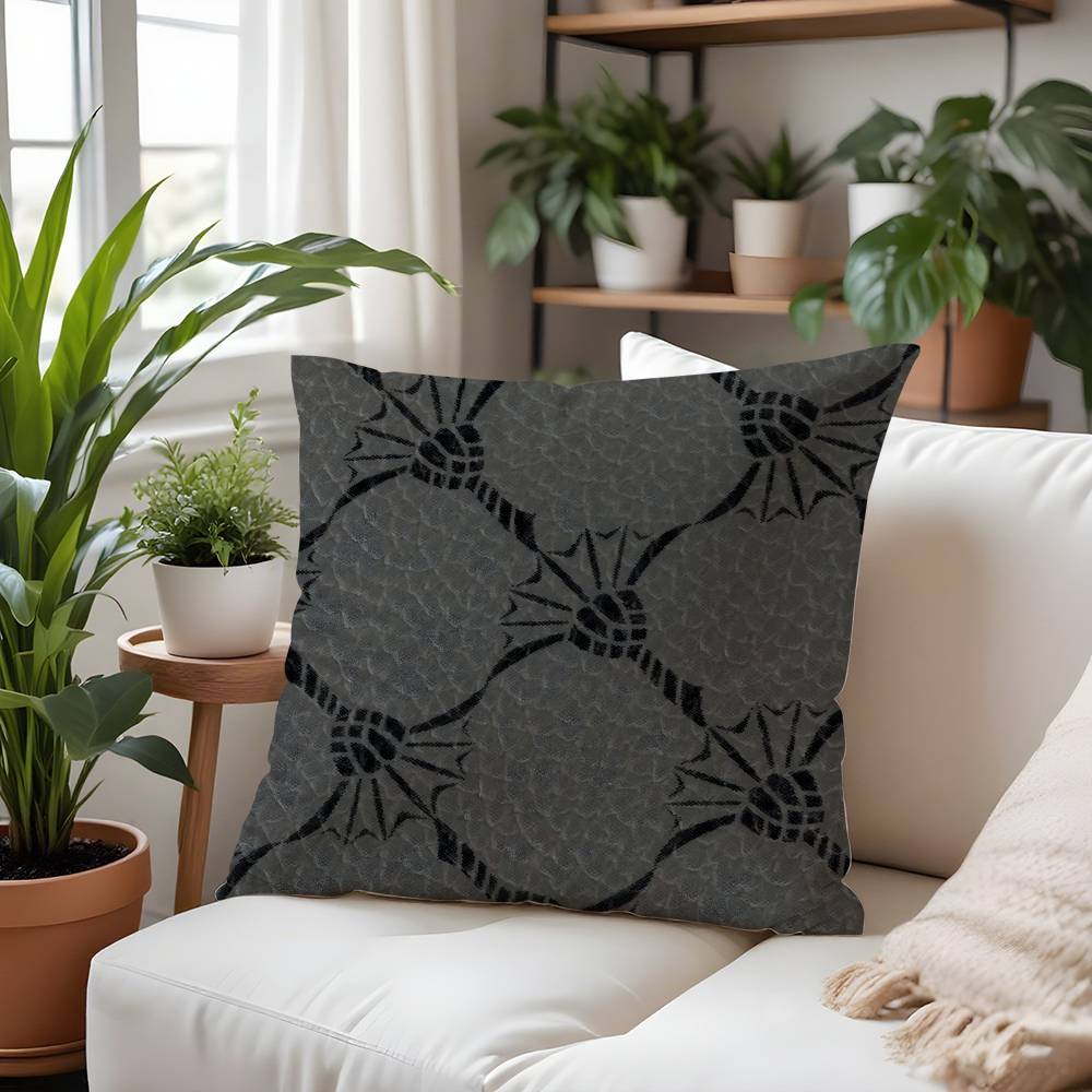 

Fishion J-JoopES Pillow Case Plush Fabric Soft Pillowcase Double Sided Print Cushion Cover Household Gifts 12x12Inch