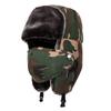 Camouflage thickened winter outdoor ear protection warm hat men's and women's cycling windproof and cold-proof cotton hat