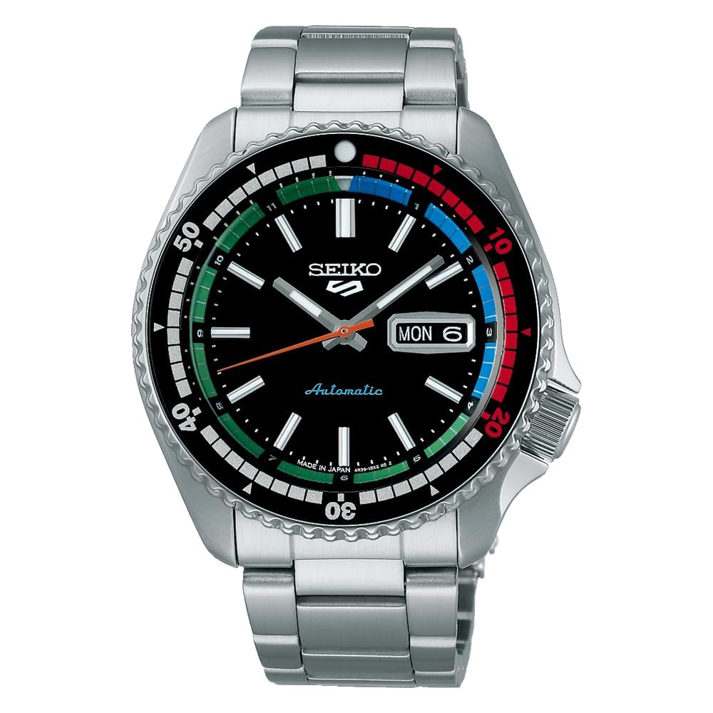 

Seiko Five Sports Retro Color Collection Special Edition Men s Watch SBSA221 Black