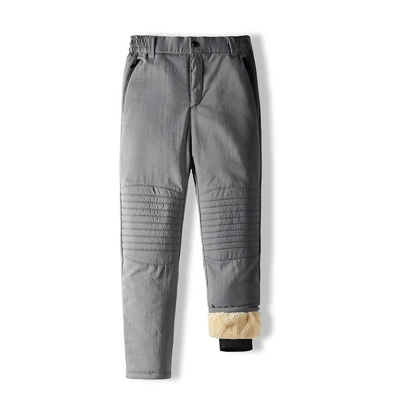 

Men s Winter Padded and Thickened Plus Size Outdoor Sports Cold Rushing Pants Casual Mountaineering Warm Pants 6XL сірий