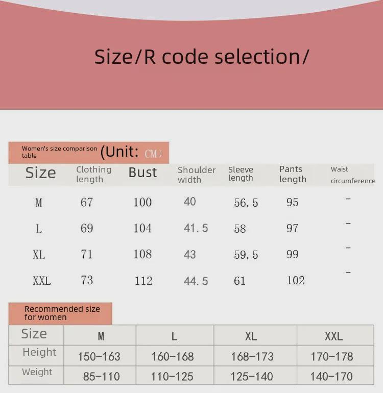 Dámské silné zimní bavlněné pyžamo - 100% čistá bavlna, nadměrná velikost, nositelné uvnitř i venku
