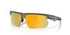 Oakley Sunglasses Frame Color Matte Olive Lens Prizm 24K Polar 68mm 0OO9400, (Front) Ink, Color