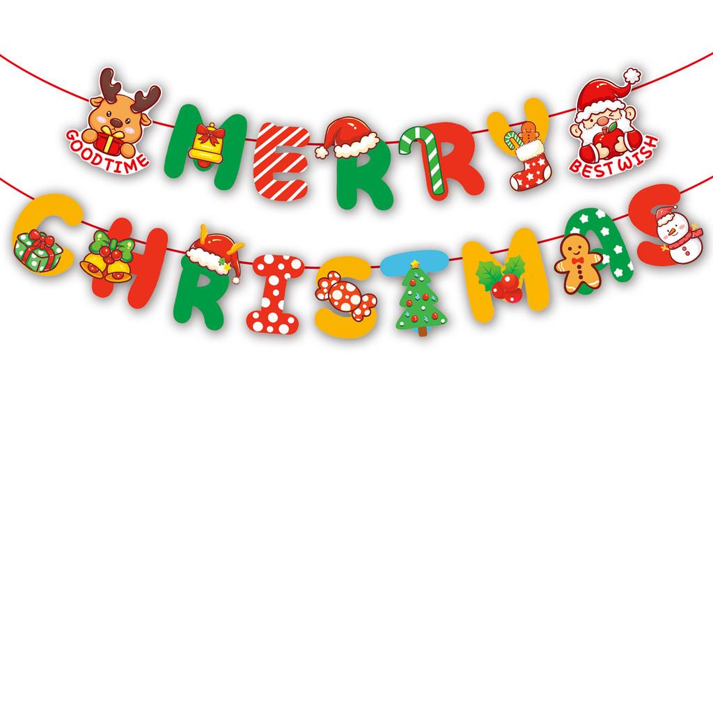 Colorful Cartoon Christmas Banners Perfect For Festive Holiday Decorations And Parties