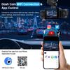 WIFI Dash Cam 4 Channel 360° Car Camera Black Box Front Left Right Rear View Car DVR Video Recorder G-Sensor 24H Parking Monitor