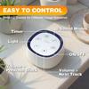 White Noise Machine with 24 Soothing Sounds Night Light Timer Rechargeable Sleep Aid for Babies Kids and Adults