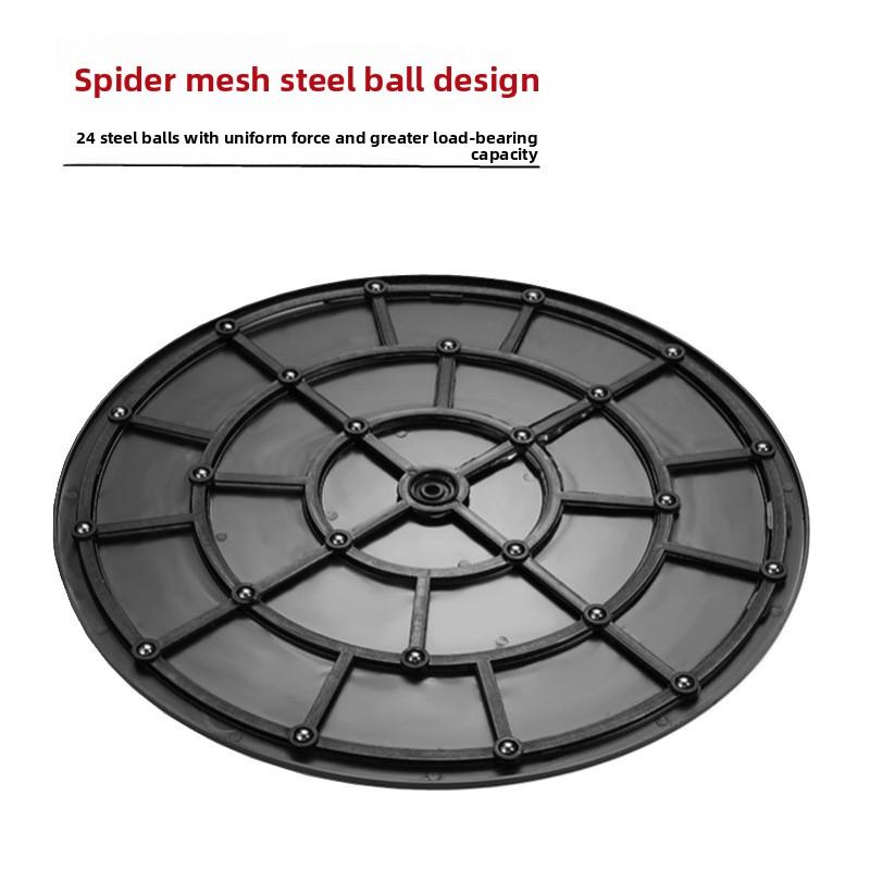 Patient Transfer Board Transfer Turntable Change Direction Mobility Standing Device 40cm Diameter for Moving Seniors Elderly