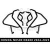 MTKRACING For HONDA NX500 NX400 2024-2025 Motorcycle Upper Or Lower Guard Bumper Engine Guard Protection Body Anti-Collision