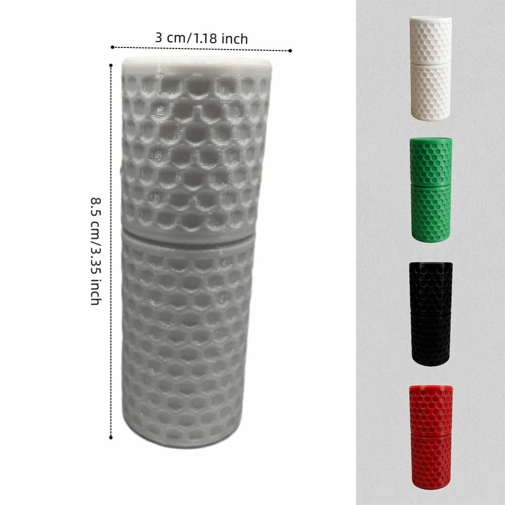 Multipurpose Cotton Swab Storage Box 3D Printed Space-Saving Organizer Toothpicks