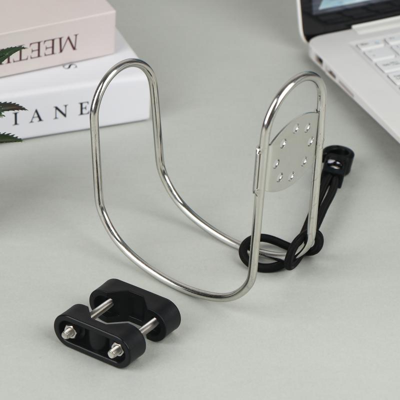 Stainless Steel Boat Lifebuoy Ring Lifebuoy Ring Bracket Horseshoe Holder Marine Boat Ship Lifebuoy Horseshoe Holder