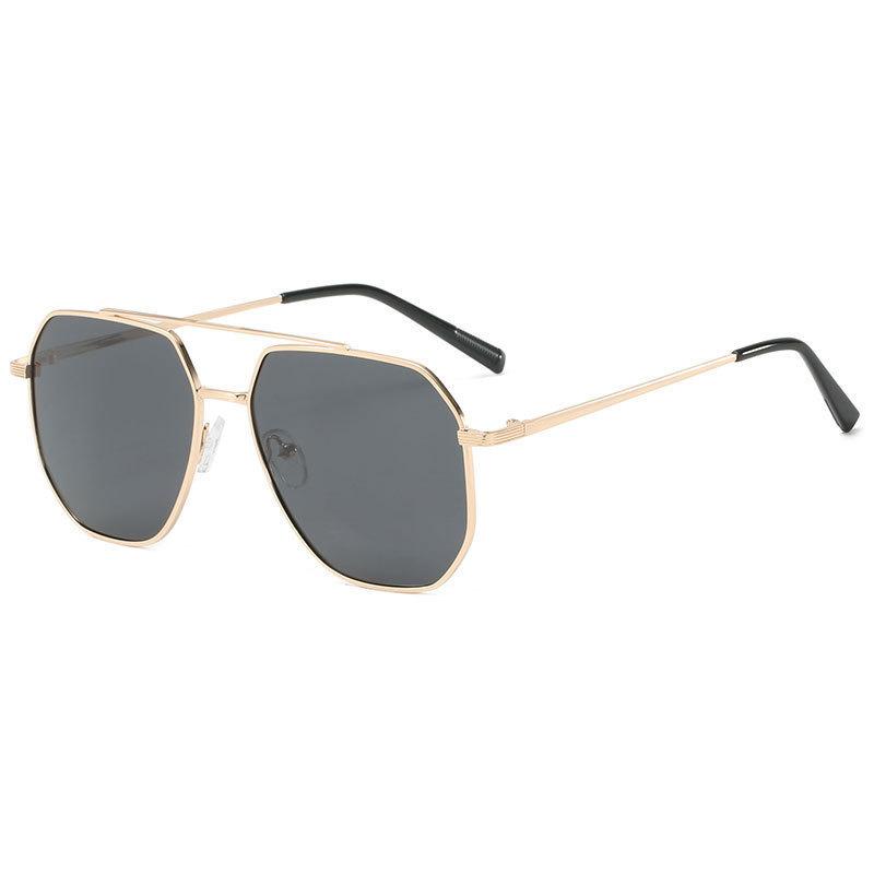 Sunglasses Hong Kong Style Retro Men'S Polarized Glasses Cool Tide Anti-Ultraviolet Driving Sunshade Sunglasses Men